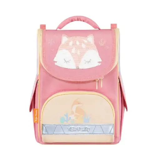 [IE15-F2] Sac à Dos Scolaire TIGER IE15-F2 pour Fille Rose