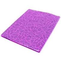 [VS-0211VI] Protège Cahier VERTEX Pattern A5 PF Violet