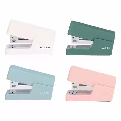 [NS083] Agrafeuse DELI Nusign Mini avec Agrafes 24/6 Multi-Couleurs