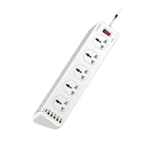 [SC10610] Multiprise LDNIO SC10610 10 Prises Universelles  5 Port USB Port USB Type-C  Port QC 3.0 Longueur 2M