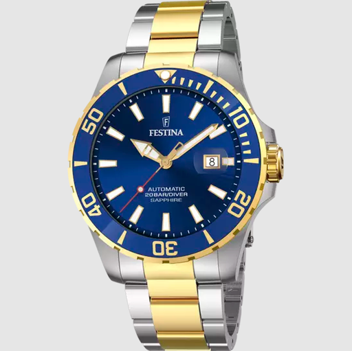 [F20532/1] Montre FESTINA AUTOMATIC 20532/1 pour Homme Bracelet en Acier Bleu