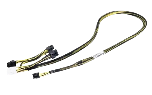 [879289-001] Câble d'alimentation pour GPU HP DL380 ML350 G10879289-001 1x8 broches vers 2x8 broches + 2x6 broches 100cm