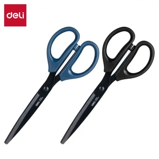 [E6034] Ciseau de Bureau DELI 16cm en Inox Multi-Couleurs