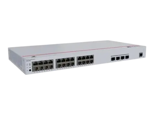 [98012376] Switch HUAWEI eKit S220-24P4X 24*10/100/1000BASE-T (400W PoE+) 4*10GE SFP Built-in Alimentation AC 