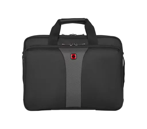 [600648] Cartable Porte PC WENGER Legacy 16" à Double Soufflet Noir