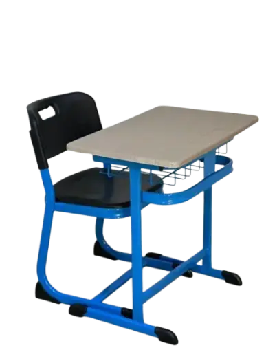 [TB-SCOL-CH] Table avec chaise scolaire multi-couleurs 