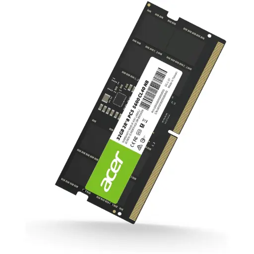 [BL.9BWWA.419] Barrette de Mémoire ACER SD200 32Go DDR5 5600Mhz pour Laptop 