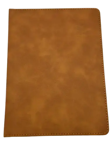 [AG2722-MR] Agenda Journalier SAMBRA A5 2026 Texturée / Type Suédine Marron 2722-MR  