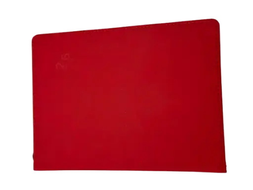 [AG2722-RG] Agenda Journalier SAMBRA A5 2026 Texturée / Type Suédine Rouge 2722-RG 
