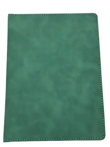 [AG2722-V] Agenda Journalier SAMBRA A5 2026 Texturée / Type Suédine Vert 2722-V 