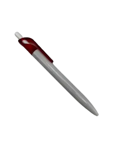 [ST-611/R] Stylo De Sérigraphie à Bille BTICO 611Clip Rouge