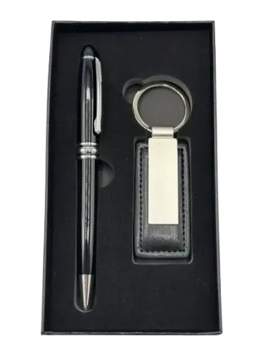 [MX-90122N] Coffret 02 Pcs MONAMIX  Stylo Port Clé Noir