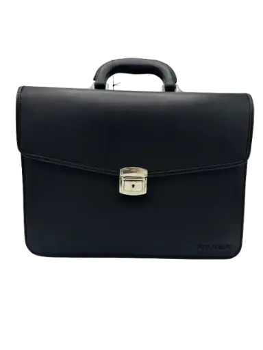 [72802-NO] Cartable 1 Poche Noir