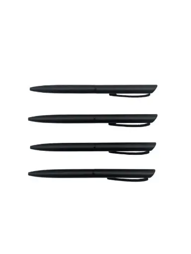 [229-4/BLT] Stylo à Bille Algo Noir Design Minimaliste Bleu Turquois