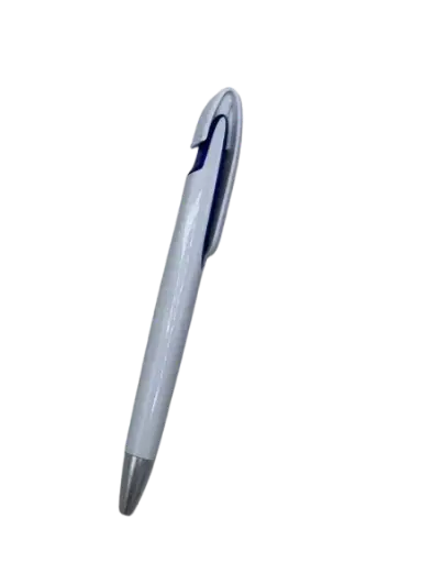 [VR519A/BL] Stylo Sérigraphie Versal Rétractable VR519A Blanc et Blue