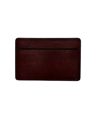 [PORTE-CARTE-CREDIT-2V/MR] Porte Cartes Crédit  2 Volets En Cuir Marron 