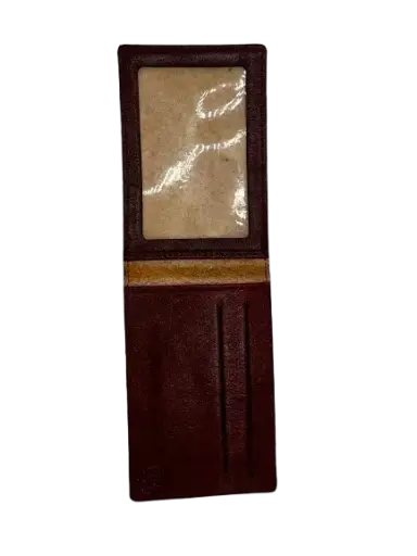 [PORTE-CARTE-PRO/MR] Porte Cartes Pro En Cuir Marron