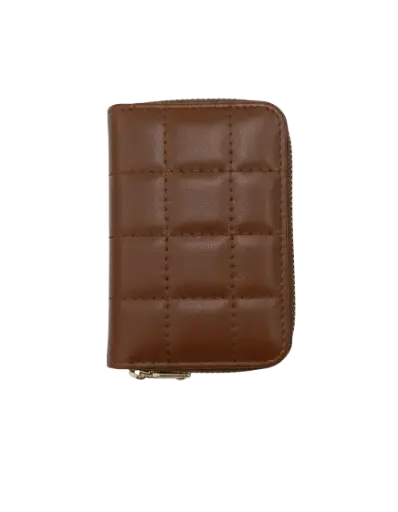 [ST-201/MF] Porte Cartes Magnétiques Algo Marron Foncée