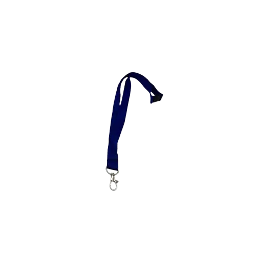 [717-1/BL] Cordon Pour Badge Algo 2cm Bleu