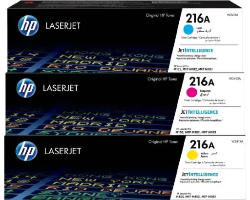 [W241XA/COMP-IM] Pack de 03 Toners INK MASTER CMY Compatible HP 216A pour Imprimante LaserJet Pro M155 MFP M182 MFP M183 