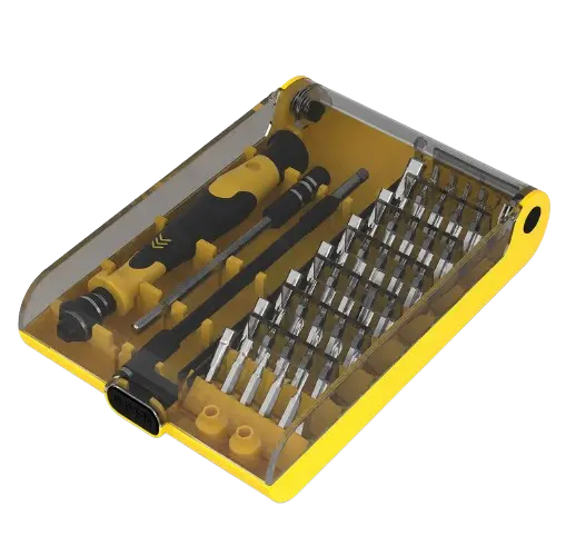 [JK-6089-C] Kit Tournevis de Précision Magnétique JAKEMY JK-6089-C 45en1 pour Mobile Laptop 