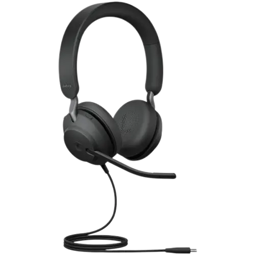 [24189-999-799] Casque Microphone Jabra Filaire Evolve2 40 SE USB-A USB-C MS Stereo 