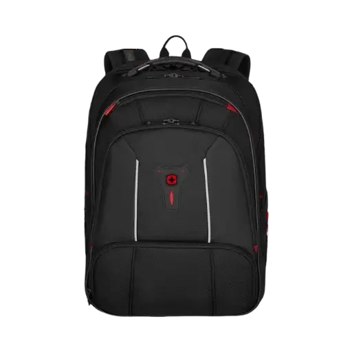 [653129] Sac à Dos Porte PC WENGER Carbon Pro 17" avec Housse Laptop 15.6" Noir