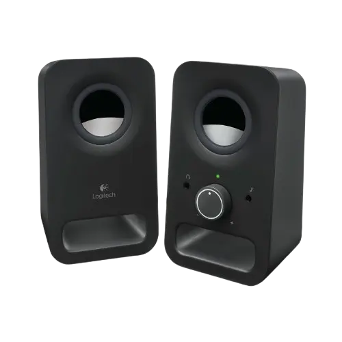 [980-000814] Haut-parleurs LOGITECH stéréo Z150 MIDNIGHT Noir 