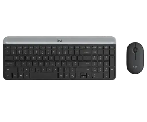 [920-009190] Kit Clavier et Souris LOGITECH MK470 sans fil ultra-fin AZERTY