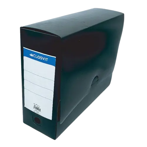 [01895] Boite D'archive CV en PP Dos 100mm Noir