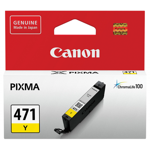 [0403C001AA] Cartouche D'encre CANON CLI-471 Yellow Pour imprimantes MG5740  MG7740 MG6840