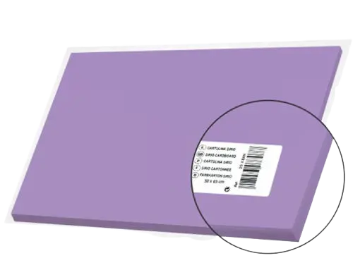 [05930] Papier bristol SADIPAL Violet 50x65 cm 170g