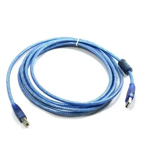 [0701] Câble Imprimante CAPSYS USB 2.0 AM/BM 1.5m
