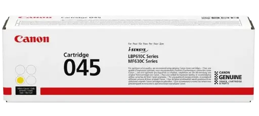 [1239C002AA] Toner CANON 045 Yellow Pour MF634CDW LBP612CDW MF632CDW MF631CN MF633CDW LBP613CDW LBP611CN MF635CX 