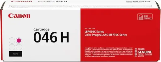 [1248C002] Toner CANON 046 Magenta Pour Imprimantes image CLASS LBP654Cdw LBP654Cx MF731Cdw MF735Cdw MF735Cx i-SENSYS LBP653Cdw LBP654Cx MF732Cdw MF734Cdw MF735Cx 