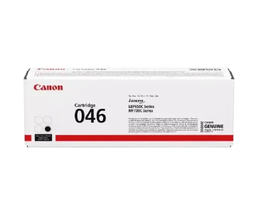 [1250C002] Toner CANON 046 Noir Pour Imprimantes image CLASS LBP654Cdw  LBP654Cx MF731Cdw  MF735Cdw  MF735Cx, i-SENSYS LBP653Cdw  LBP654Cx  MF732Cdw  MF734Cdw MF735Cx 