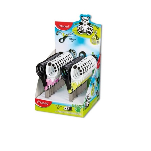 [137910] Ciseau Ecolier MAPED D’apprentissage KOOPY 13 cm Vert et Violet