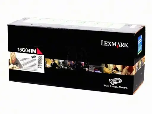 [15G041M] Toner LEXMARK Magenta Pour C752 C762 C760 X752 X762 6 000 Pages
