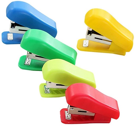 [16002] Agrafeuse CHUNHUI Mini Avec Agrafes 24/6 Multi Couleurs