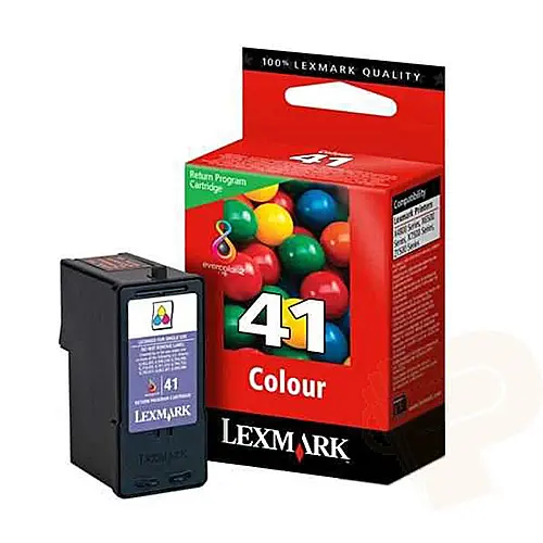 [18Y0141E] Cartouche D'encre LEXMARK N°41 Couleur CMY Pour Imprimantes X4875
