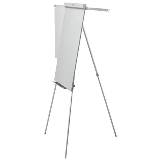 [1901918E] Tableau blanc magnétique chevalet trépieds NOBO Shark 100x68.5 cm