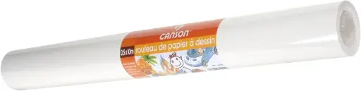 [200003210] Rouleaux papier à dessin CONSON 0.5 x 5m 90g