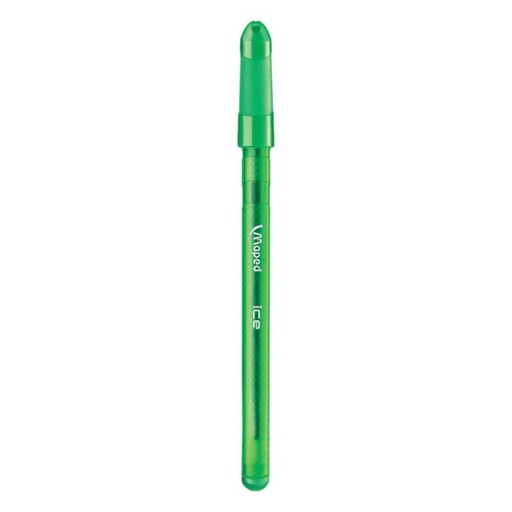 [224433] Stylo à Bille MAPED Ice 1.0mm Vert