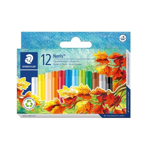 [241NC12] Crayons De Couleur En Cire STAEDTLER Boite De 12 Mini