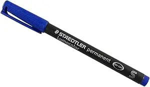 [313-3] Marqueur Permanent STAEDTLER Lumocolor S Bleu 