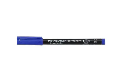 [317-3] Marqueur Permanent STAEDTLER Lumocolor Bleu M