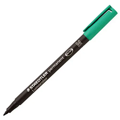 [317-5] Marqueur Permanent STAEDTLER Lumocolor M Vert 