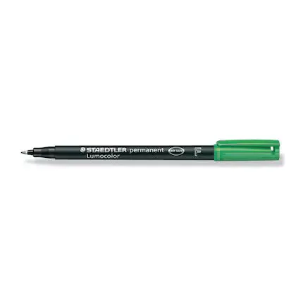 [318-5] Marqueur Permanent STAEDTLER Lumocolor F Vert 
