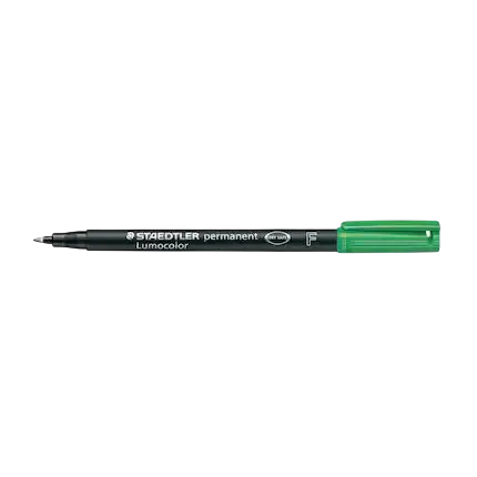 [318-5] Marqueur Permanent STAEDTLER Lumocolor F Vert 