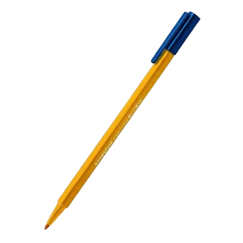 [323-16] Stylo Feutre STAEDTLER Triplus Triangulaire Lavable Doré